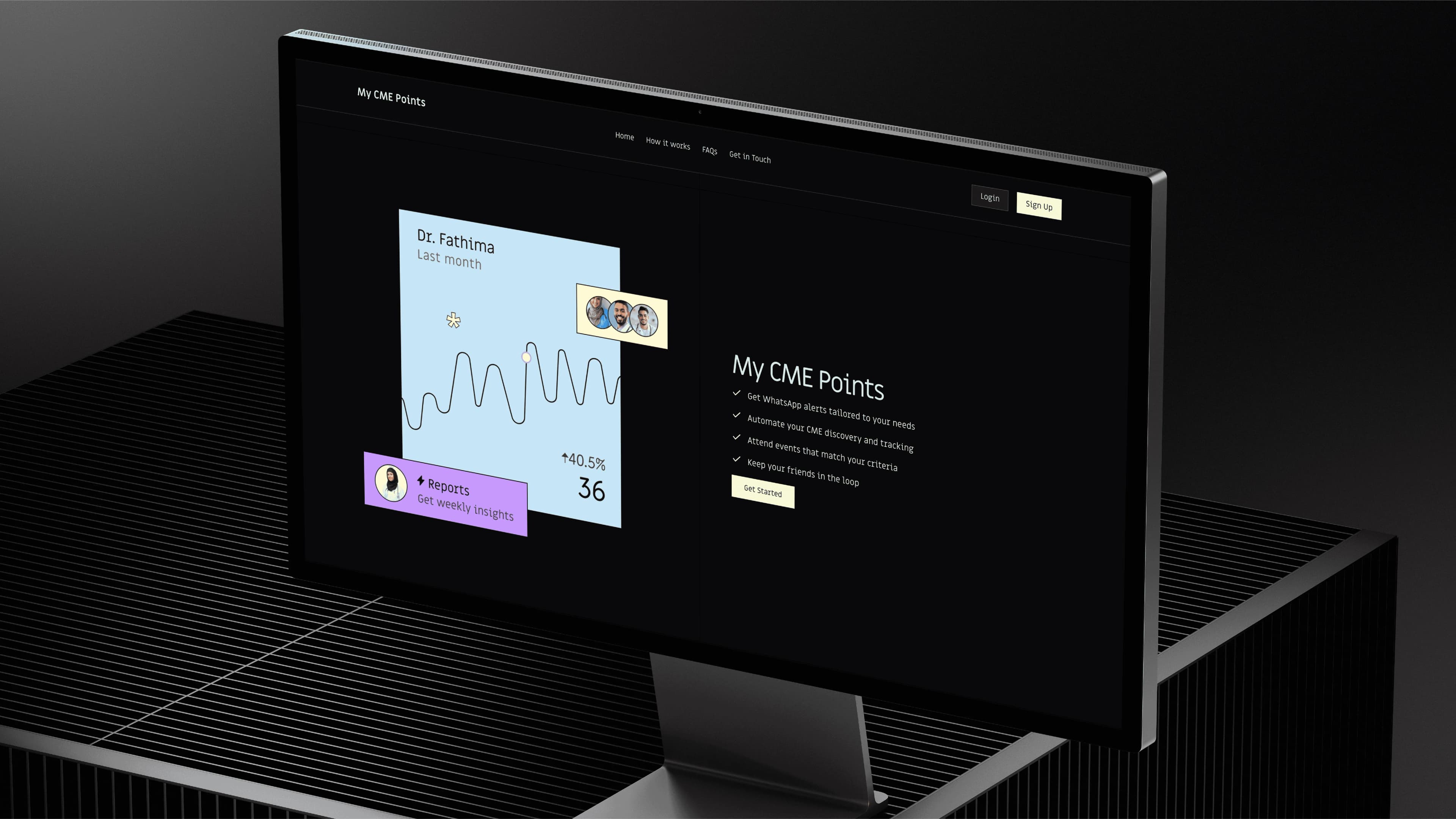 MY CME Points - UI Design