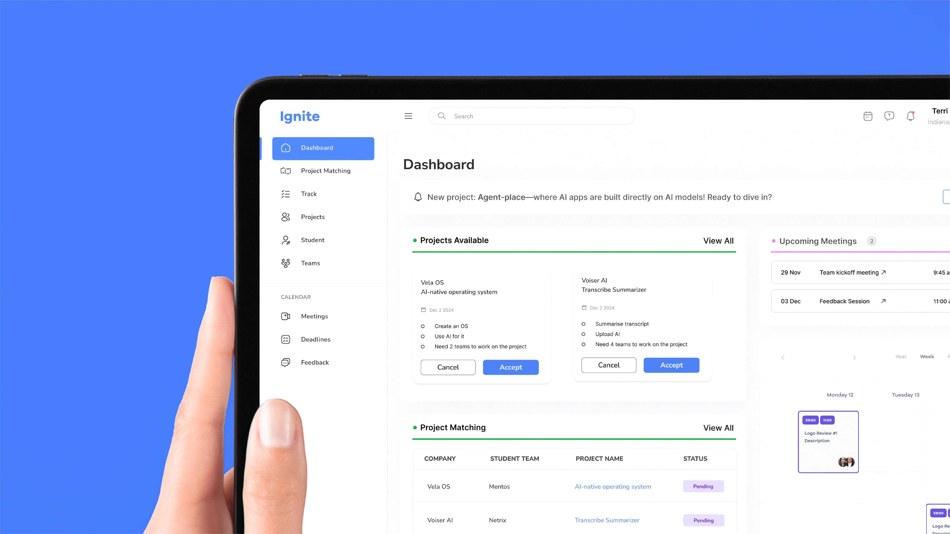 Ignite - UI UX Case Study
